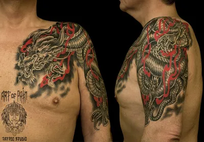 Сделаем тату в стиле Япония | Korniets Tattoo Studio