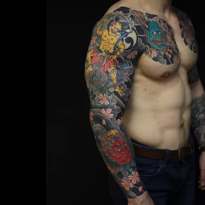 Японская татуировка история развития - Tattoo Mall