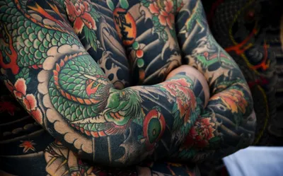 Японская татуировка - эскизы, значение японской тату