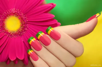 Маникюр 2021 лето: Модные ногти, яркие цвета, сочные покрытия, идеи  дизайна. Обзор фото. | VIP МАСТЕР | Дзен