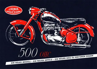 1958 Jawa 500 OHC typ 15-02 gasoline