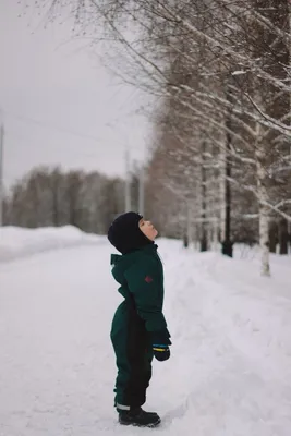 Фото ребёнка зимой на улице | Фото ребенка, Фотосессия, Зима