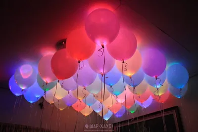 Как украсить комнату шарами: идеи и фото | sharhouse.ru | Дзен