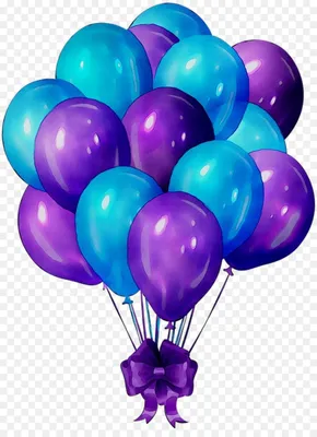 Воздушные шары с днем рождения картинки - 78 фото
