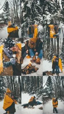 Зимняя фотосессия – лучшие идеи и позы для съемки зимой | Блог школы  Станислава Миронова
