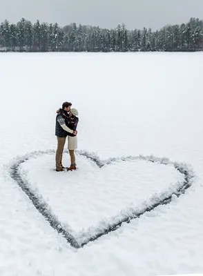 21 крутая идея для фотосессии зимой ❄️