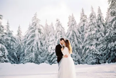 Свадебная фотосессия зимой. Свадьба зимой - идеи, фото, гости, стили и  плюсы зимней свадьбы.