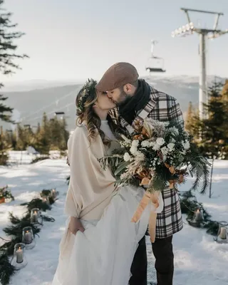 Свадьба зимой. Идеи для фотосессии зимой. Зимняя фотосессия. Love story.  Couple. | Свадебные портреты, Снежная свадьба, Зимняя свадьба