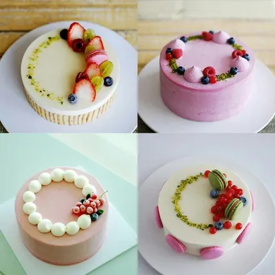 Фото сладости: украшение тортов в разных форматах