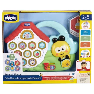 Chicco Игрушка развивающая Пчелка, на 4х языках купить в Ставрополе