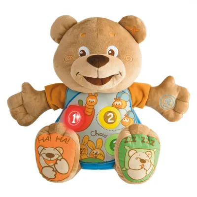 Chicco игрушка музыкальная Мишка Тедди: 00060014000180, 4 999 руб. - купить  в Москве | Интернет-магазин Олант