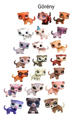 Lps Cat Original Littlest Pet Shop Bobble Head Toys Deer #634 #2499 #2486  White Spots Green Snowflake Eyes For Girls Collection - Action Figures -  AliExpress