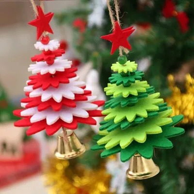 Новогодние игрушки на елку своими руками: 45 идей на фото