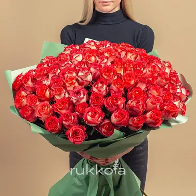 Купить Роза Игуана поштучно- 1 шт в Москве недорого с доставкой