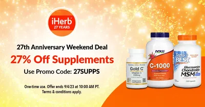 iHerb Celebrates Its 25th Anniversary with Big Savings