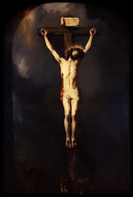 Ян Ливенс - Иисус на кресте (Распятие Христа), 1631, 84×129 см: Описание  произведения | Артхив