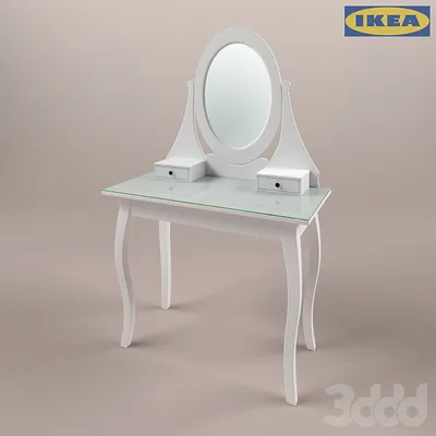 IKEA серия ХЕМНЭС - Туалетный столик - 3D модель
