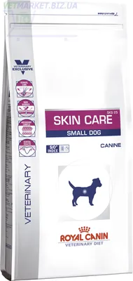 Royal Canin Skin Care Adult Small Dog сухой корм для собак мелких пород при  атопии, дерматозах и выпадении шерсти Zooland.in.ua