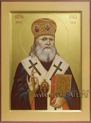 Святитель Лука Крымский арт 7091 купить рукописную икону в москве