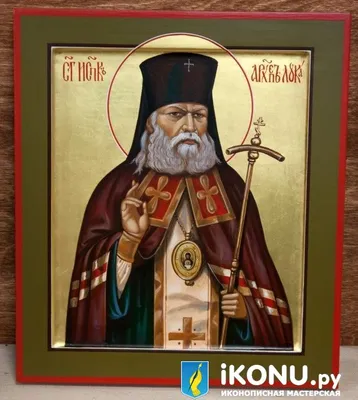 В Беларуси в вербное воскресенье замироточила икона святителя Луки Крымского