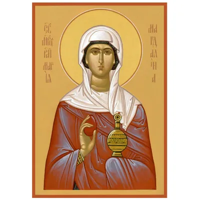 Мария Магдалина равноапостольная (мерная икона) — Иконописная мастерская  Покров