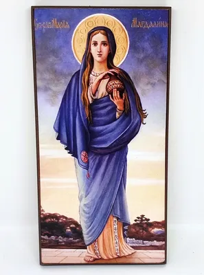 Икона Равноапостольная Мария Магдалина из янтаря купить в Украине по  привлекательной цене — Amber Stone