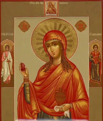 Святая Мария Магдалина — купить в интернет-магазине | Продажа икон на заказ  из иконописной мастерской «Создавая наследие»