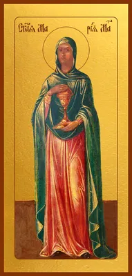 Рукописная икона Мария Магдалина равноапостольная — Купить икону или  выполнить образ на заказ | © ApostolosAndreas