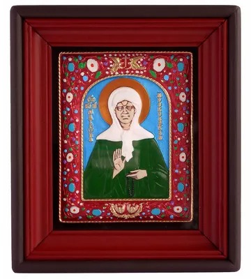 Икона Матрона Московская 1*18*22 0218 – купить в Москве, цена: 510 руб. | с  доставкой из православных мест
