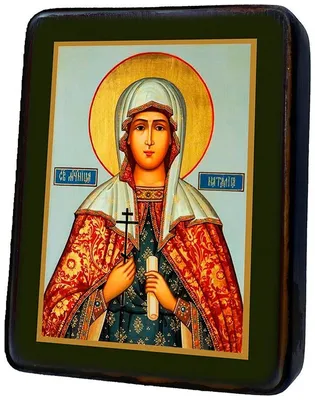 Наталья Никомидийская, икона под старину ручного изготовления