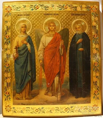 Резная Икона святой Натальи именная