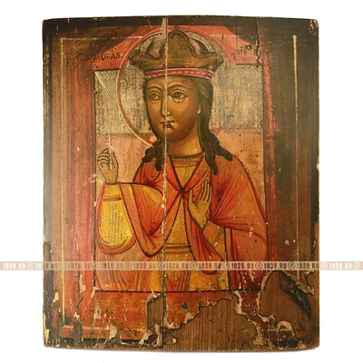 Церковная икона Святой Варвары большая купить (ID#562425326), цена: 1920 ₴,  купить на Prom.ua