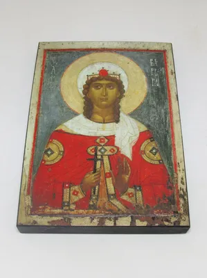 Икона Святой Великомученицы Варвары 19 век купить в Москве на Воронцовской  30с1 GraffAntik