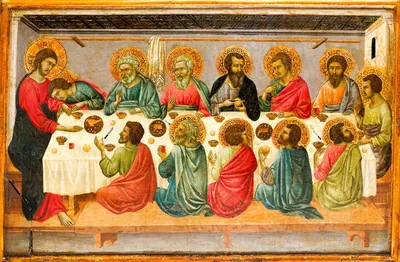 Православная икона «Тайная вечеря»: значение, в чем помогает образ Христа с  учениками