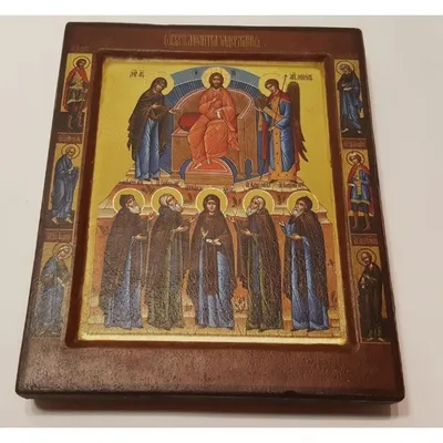 Рукописная икона Молитва Задержания: купить в Москве