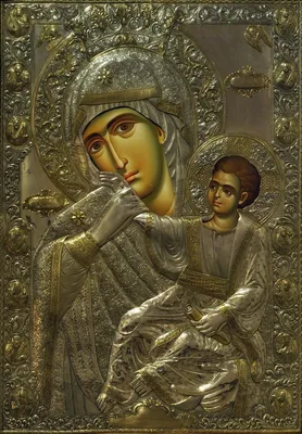 Пресвятая Богородица Отрада и Утешение икона со Святой Горы Афон |  athonas.com