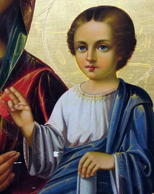 Чудотворная Иверская икона Божией Матери. Монастырь Иверон на Святой Горе  Афон.