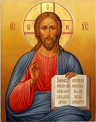 Живописная икона Иисуса Христа Спасителя - Икона Мира 🕊️ Православный  интернет-магазин. Иконописная мастерская