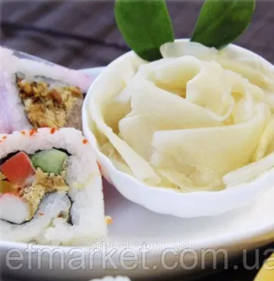 Имбирь маринованный белый Gari White 200 гр — Продукты из стран Азии —  Asian Foods