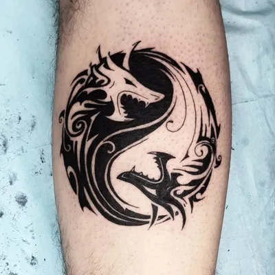 50+] Фото Тату Инь Янь | TATTOO-LOVE | Yin yang tattoos, Tattoos for guys,  Small japanese tattoo