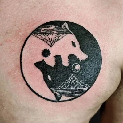 50+] Фото Тату Инь Янь | TATTOO-LOVE | Yin yang tattoos, Ying yang tattoo,  Tattoos for guys