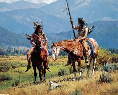 Индейцы Северной Америки / Indians of North America (81 работ) » Картины,  художники, фотографы на Nevsepic