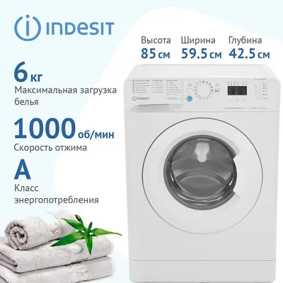 Стиральная машина (40-50 см) Indesit EWSB 5085 BK CIS — купить в  интернет-магазине по низкой цене на Яндекс Маркете