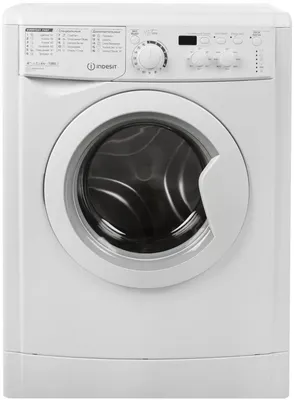 Стиральная машина Indesit BWSA 61051 WWV RU, белый - купить по выгодной  цене в интернет-магазине OZON (827008173)