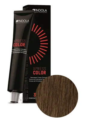 Отзыв о Краска для волос Indola Permanent Caring Color | Мой оттенок 4.0  натуральный тёмно-коричневый , слишком темный, но мне понравился.