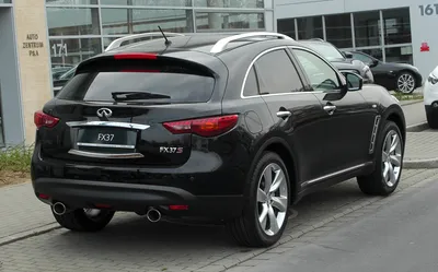 File:Infiniti FX37 S (S51) – Heckansicht, 12. März 2011, Düsseldorf.jpg -  Wikimedia Commons