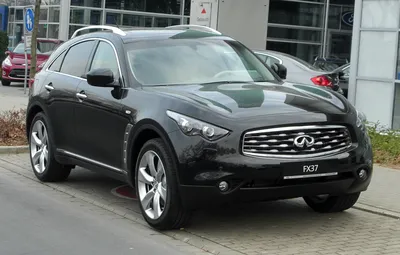 File:Infiniti FX37 S (S51) – Frontansicht, 12. März 2011, Düsseldorf.jpg -  Wikimedia Commons