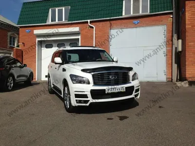 Выхлоп INFINITI QX 56 — Infiniti QX56 (1G), 5,6 л, 2004 года | тюнинг |  DRIVE2