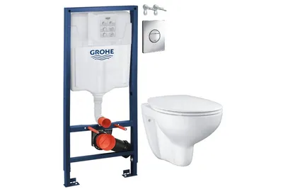 Инсталляция Grohe Rapid SL 38721001 (3 в 1 в сборе) для унитаза, купить в  Москве