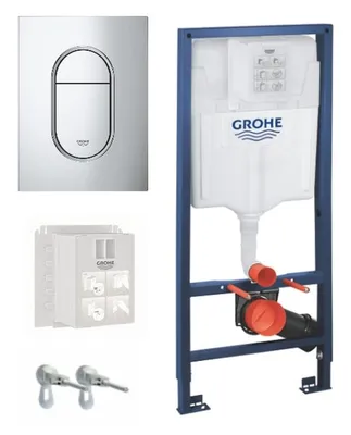 Инсталляция Grohe Rapid SL 38775001 для унитаза подвесного с панелью смыва  Skate Cosmopolitan – Теплотун